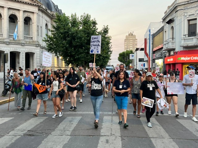 �No a la pirotecnia sonora� convocante marcha en la Ciudad